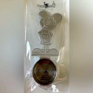 Disney Mickey Mouse Coffee Scoop - NEW - 2 tablespoons - Metal